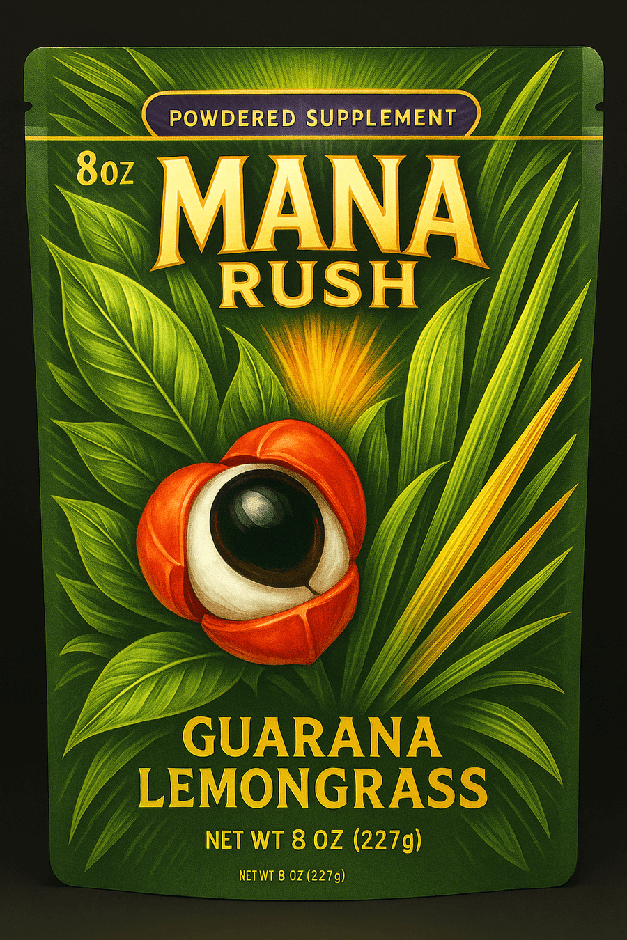Mana Rush Guarana Lemongrass it's soo good
