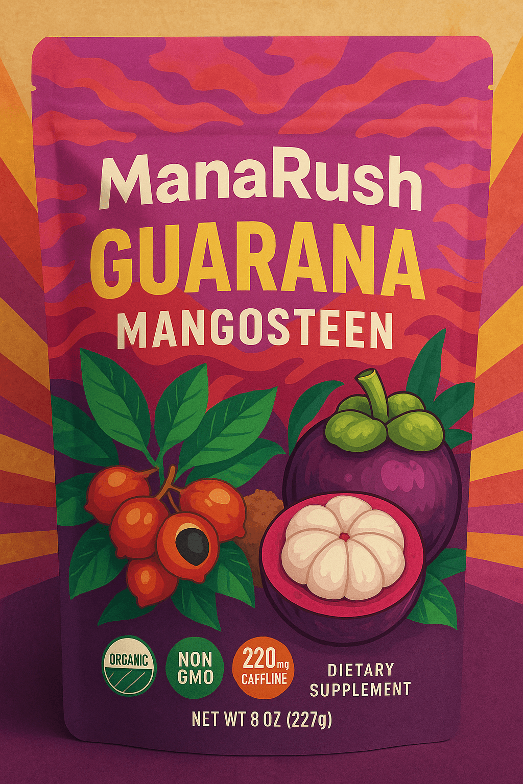 Unleash Your Natural Energy – Mana Rush: Guarana Mangosteen