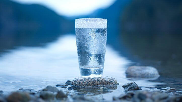 Glass of Natural Water