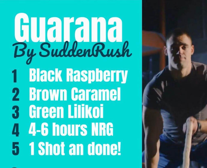 Embracing Natural Vitality: Unveiling SuddenRush Guarana's Clean Energy Boost