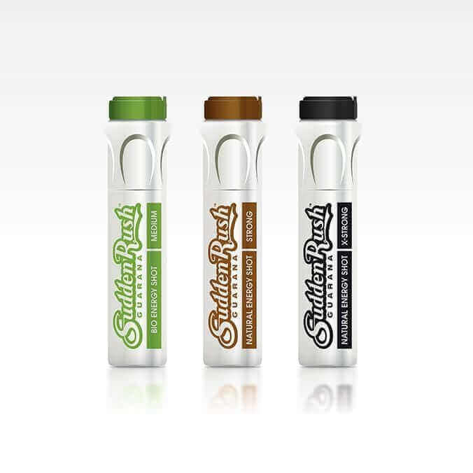Variety Guarana Energy Shot Sudden Rush Variety Guarana Energy Shot Try our Mixed Guarana Energy Shot pack, featuring variety energy shots and mixed guarana supplements. These assorted natural energy drinks cater to diverse energy needs. Long Lasting Sust